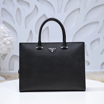 Prada Briefcase Saffiano Leather Size 38cm