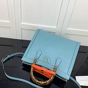 Gucci Diana Tote Bag In Blue 35cm  - 4