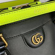 Gucci Diana Tote Bag In Black 655658 Size 35cm  - 2