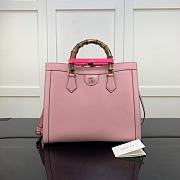 Gucci Diana Tote Bag In Pink 655658 35cm - 1