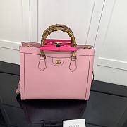 Gucci Diana Tote Bag In Pink 655658 35cm - 6