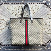 Gucci Graffiti Handbag Brown Canvas 680125 Size 38x28x15cm - 2