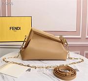 Fendi First Small Caramel Leather Bag Size 26cm - 3