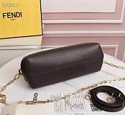 Fendi First Small Dark Brown Leather Size 26cm - 3