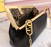 Fendi First Small Black Leather Size 26cm - 2
