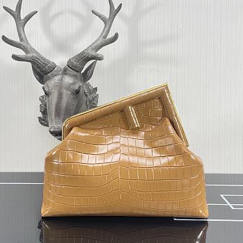 Fendi First In Brown Size 32.5cm