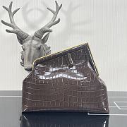 Fendi First In Dark Brown Size 32.5cm - 1