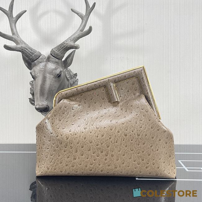 Fendi First In Grey Size 32.5x15x23.5cm  - 1