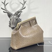 Fendi First In Grey Size 32.5x15x23.5cm  - 2