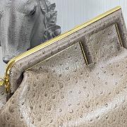 Fendi First In Grey Size 32.5x15x23.5cm  - 6