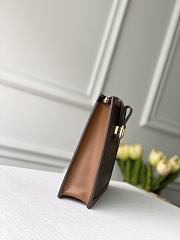 Louis Vuitton Monogram Pouch In Brown Size 27cm - 4