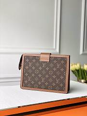 Louis Vuitton Monogram Pouch In Brown Size 27cm - 2