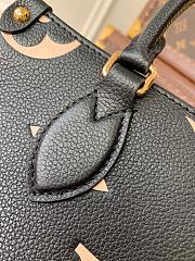 Louis Vuitton Onthego BB Black&Beige M45372 25cm  - 6