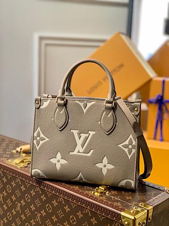 Louis Vuitton Bicolor Empreinte Onthego PM M45779 25cm
