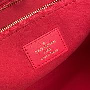 Louis Vuitton Onthego BB Handbag In Red M45653 Size 25cm - 6