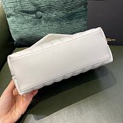 YSL Lou Lou Toy Crossbody Bag In White Size 25cm - 6