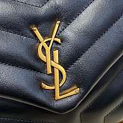 YSL Small Lou Lou Toy Crossbody Bag Gold Buckle Size 25cm - 4