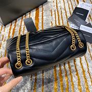 YSL Small Lou Lou Toy Crossbody Bag Gold Buckle Size 25cm - 3