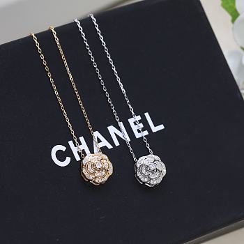 Chanel Small Camélia Pendant Necklace
