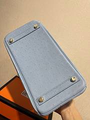 Hermes Birkin Ostrich Leather Grey Forest |30cm - 6