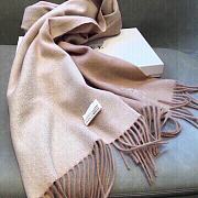 Loewe Tan Cashmere Anagram Scarf - 6