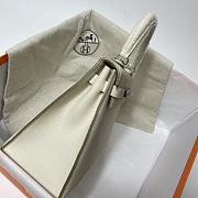 Hermes Kelly Epsom Leather Silver Buckle Size 25cm - 6