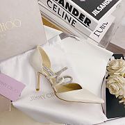 Jimmy Choo Heels Fairy In White - 6