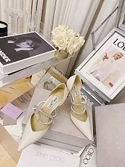 Jimmy Choo Heels Fairy In White - 2