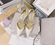 Jimmy Choo Heels Fairy In White - 1