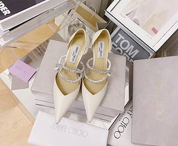 Jimmy Choo Heels Fairy In White
