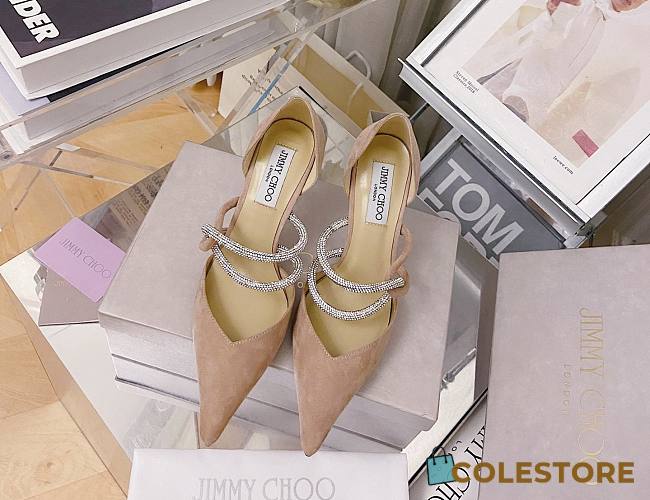 Jimmy Choo Heels Fairy Velvet - 1