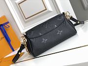 Louis Vuitton Favorite Monogram In Black Size 24cm - 2