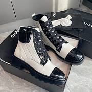 Chanel Boots In White - 1