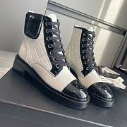 Chanel Boots In White - 4