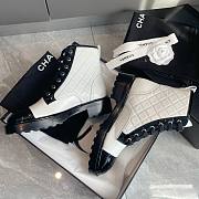 Chanel Boots In White - 3