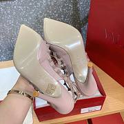Valentino Rockstud Angkle Strap Pump With Tonal Studs  - 6