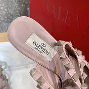 Valentino Rockstud Angkle Strap Pump With Tonal Studs  - 5