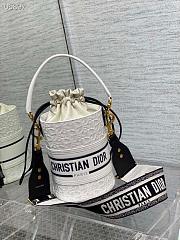 Dior Bucket Logo Spring and Summer 2022 In White - 1