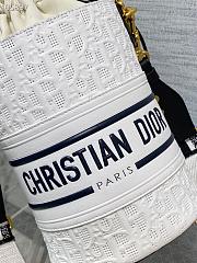 Dior Bucket Logo Spring and Summer 2022 In White - 3