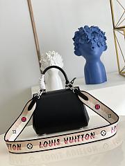 M59706 Louis Vuitton EPI Cluny Mini Handbag-Black