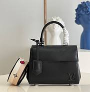 Louis Vuitton Cluny Mini Black Epi Leather M58931 Size 20cm