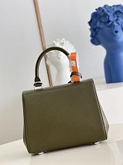 Louis Vuitton Cluny Mini Khaki Epi Leather M58931 Size 20cm - 5