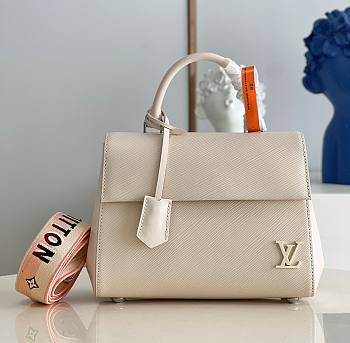 Louis Vuitton Cluny Creme Epi Leather M58931 Size 28cm