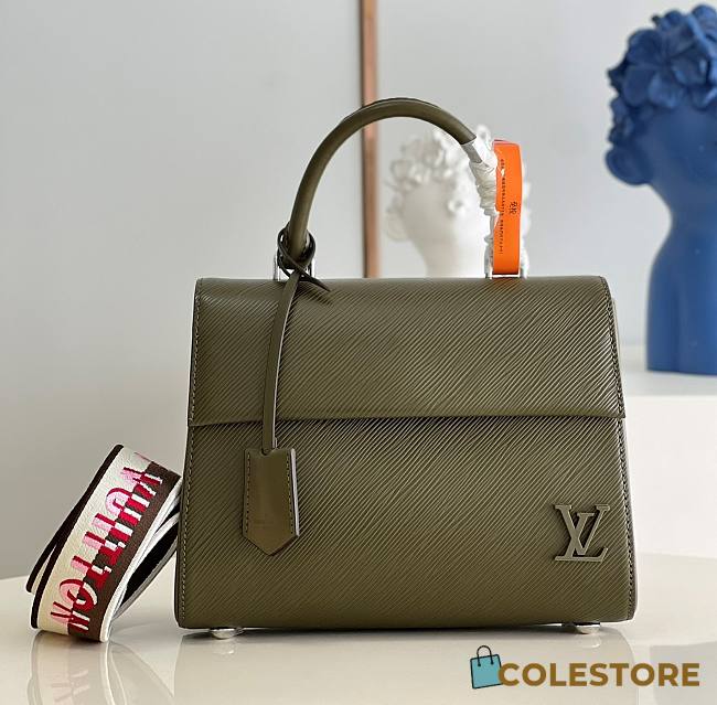 Louis Vuitton Cluny Mini Khaki Epi Leather M58931 Size 28cm - 1
