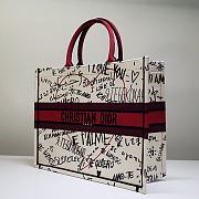 Dior Book Tote Lucky Love Size 41.5cm  - 6
