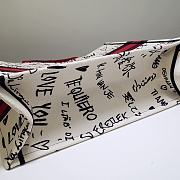 Dior Book Tote Lucky Love Size 41.5cm  - 5