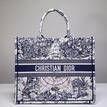 Dior Book Tote Around The World Size 41.5cm 
