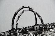 Dior Book Tote Around The World In Black Size 41.5cm  - 6