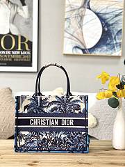 Dior Book Tote Coconut Embroidery Size 37cm - 2
