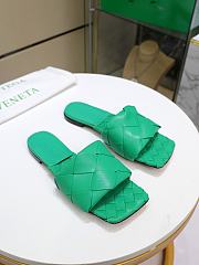 Bottega Veneta Slippers In Green - 6